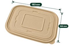 Anti Leak Rectangle Container Lid