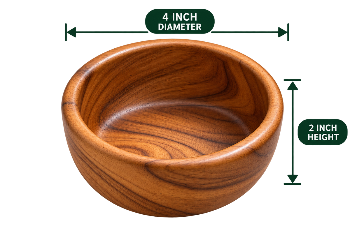 AnnServe Matka Bowl Set 4, 6 & 8 inch set 4-inch bowl empty view; one complete three-bowl set